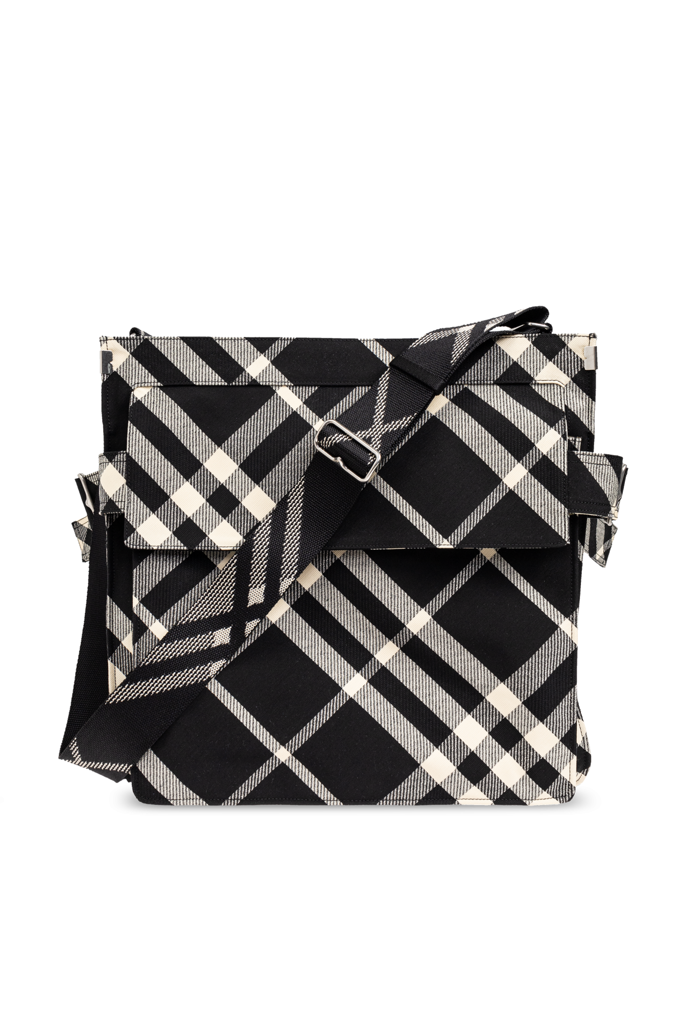 burberry quilted Kids mit House-Check Schwarz - Black